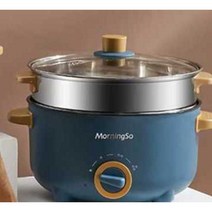 올인원냄비 찜기 라면 요리 다용도 쿠킹 주방 냄비, 블루24CM 찜기(2-3인용)-옵션사진참조