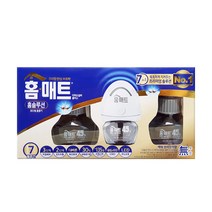 홈매트 홈솔루션 전자모기향 훈증기 + 훈증액 리필 29ml x 3p EMV-110HST, 3세트