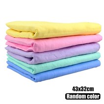 1Pc 합성 Deerskin 세차 타월 슈퍼 흡수 수건 마법 케어 스웨이드 청소 천 자동 세척 액세서리, 무색