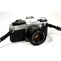 빈티지 캐논 AE-1 프로그램 35mm SLR 카메라 및 50mm 1:1.8 렌즈, 1개