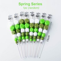 크리스마스 쿠키커터 쿠키틀 비스킷 쿠키 아이싱 핀 배기 케이크 설탕 퐁당 그림 Stir Needle Scriber 베이킹 모델링 도구, [03] 1pc Spring Series