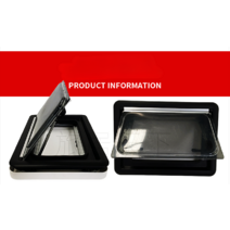 캠핑카 트레일러 창문 카라반 DIY 개조 튜닝 셀프 문, 거즈차양포함1200x500mm직각이중레이어