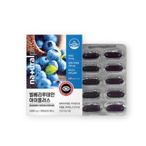 플러스 마리골드꽃추출물 비타민 빌베리 루테인 30캡슐 빌베리추출분말