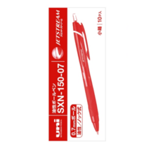 유니 제트스트림 유성볼펜 0.7mm SXN-150-07, 적색, 20개