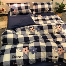 햄프린넨 유로 침대 시트 2 인용... 북유럽 스타일 이불 커버 세트 200x200 150, 03 3_02 Double(4pcs 150x200)