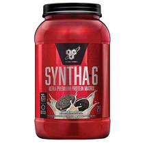 비에스엔 BSN SYNTHA-6 신타6 오리지널 웨이 프로틴 파우더 쿠키앤크림 2.9lb(1.32kg), 1개