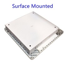 60w 80w 100w 150w LED 캐노피 조명 표면 장착 오목한 장착 LED 주유소 램프 220V 277V LED 가솔린 조명, Warm White 3000k, Surface Mounted