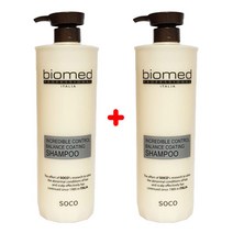 바이오메드 인크레더블 컨트롤 밸런스 코팅 산성 샴푸 1000ml (2세트) 약산성 미용실 대용량