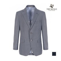 인디안 TREMOLO 하운드투스 체크 싱글 자켓_TGBFFVM3366
