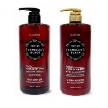 트리트먼트 데미지리페어 엘라스틴 블랙 카멜리아 샴푸 인텐시브, 엘라스틴카멜리아블랙딥리페어트리트먼트1000ml