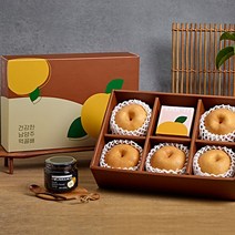 남양주 먹골배 선물세트 5kg, 남양주 먹골배 5개입 프리미엄배도라지청 선물세트