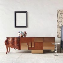 고가구 서랍장 엄마가구 티비다이 거실장 고급, 180x40x82CM 프리미엄 우드