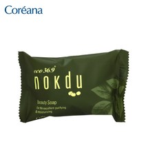 ..a코리아나 에코 36.9 녹두 미용비누80g 솝 비누, 80g, 1개