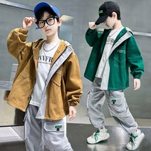 베비포 남아용 후드 자켓 트레이닝 상하복 세트 VQ9