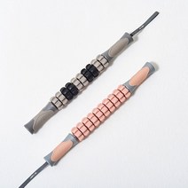 마이롤러 마사지 스틱 45Cm 필라테스 스트레칭 롤러, 블랙 샌드
