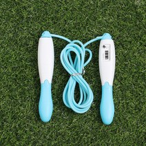 [624C]자동 카운트 줄넘기 2p세트(스카이)★포장훼손반품불가★, 상세페이지 참조