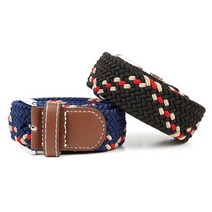 남여 스트릿 청바지 어울리는 캐쥬얼 패션 벨트 대학생 여자 천 팬츠 니트