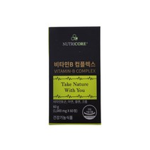 뉴트리코어 비타민B 컴플렉스 1000mg X 60정 (2개월)
