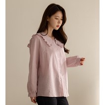 [66-110] 메이 프릴 블라우스 빅사이즈 여성의류