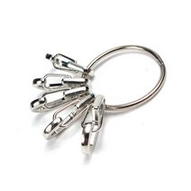 미니 카라비너 EDC 손전등 소형소품 키홀더 열쇠고리 가방 소품 부자재 수예 개고리 실버, 실버D