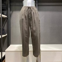 보니스팍스 NC02 린넨 밴딩 배기 팬츠 B38SL200