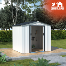캐나다쉐드 조립식창고 MINI BASE2 2.1x1.9m 1.2평형 미니창고 학교창고 운동장창고 코스트코창고 마당창고 소형창고 농막 야외창고, 창고단품+무료배송
