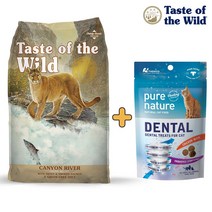 테이스트오브더와일드 토우 캣 송어 훈제연어 5.44kg 기호성 좋은 고양이 사료, 1개