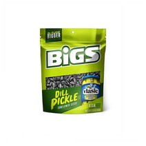 BIGS Vlasic Dill Pickle Sunflower Seeds 메이저리그 해바라기씨 딜피클맛 152g 12팩, 1개, 개