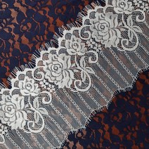 dklace 수술레이스모음 / 레이스 3901 (폭 14cm 1cut 기준), 블랙