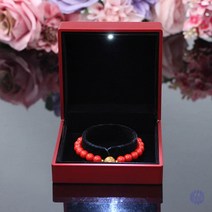 LED 쥬얼리 팔찌 케이스 레드 반지케이스 주얼리보석함 악세사리보관함 목걸이정리함