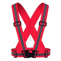 에어백조끼 오토바이 자켓 액세서리 바디 안전 반사 보호기 에어백 조끼 모토 장비, 06 빨간