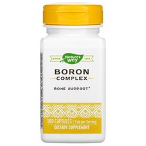 네이쳐스웨이 보론 컴플렉스 Boron Complex 3mg 100정 캡슐, ONE COLOR, 1개
