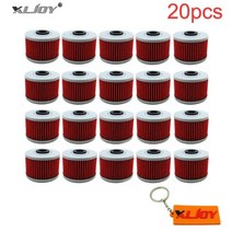 오토바이 연료필터 오일필터 혼다 오일 필터 cbr300r cb300f cbr250r crf250l xr650l ksr110, 20개