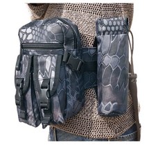 라이포츠 루어낚시 보조가방 등산 레져 힙색, 카키