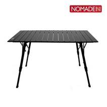 노마드 DX 알루미늄 롤 테이블 90 블랙 N7825 우드 N7824차박 캠핑테이블, 01_블랙(N7825)