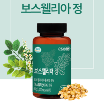 관절 연골 건강 영양제 홈쇼핑 보스웰리아 1000mg 60정(2개월), 1병(2개월)