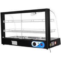 카페 쇼케이스 케이크 스시 아이스 제과 대형 마트, 소형 곡선 레드 2겹