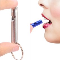 깔끔 슬림 여성 호신용 호루라기 열쇠고리 키링 호신 키홀더 여자 친구 누나 선물 밤길 안전 호각 키체인 휘슬 미니 여성호루라기 호신용품 운동회 응원 용품 학교 스포츠 경기 심판