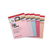 [두성] OA용지 팬시페이퍼 80g(A425매), [2179160]P06(연주황색)