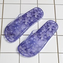 롯데 꽃무늬 욕실화 물빠짐 화장실 욕실 슬리퍼