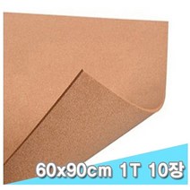 우드락 대원 콜크시트 60x90 1T 10장 31025_0579EA, Coupang 본상품선택