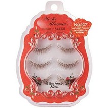 일본직발송 6. 미쉬 블루민(MICHEBLOOMIN) 미슈 블루민 NO.110 사에이코 프로듀스 글래머러스 임팩트 3쌍, One Size, One Color