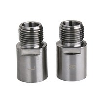 2pcs 왼쪽/오른쪽 페달 익스텐더 티타늄 도로 자전거 자전거 페달 스페이서 어댑터, 유형1