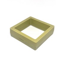 아크릴 박스 주문제작 레고 보관통 토미카 정리함 케이스 피규어 진열장3D 플로팅 디스플레이 케이스 스탠, 04 green_02 9x9cm