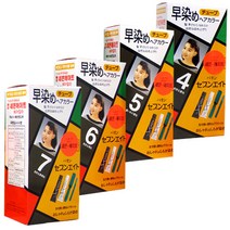 세븐 에이트 염색약40g (4가지중선택), 4호자연스런밤색, 1개