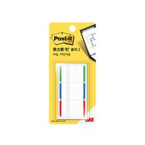 [홈앤스쿨] 3M 포스트잇 플래그 분류용 필름 점착메모지/포스트잇, 27. 플래그 N686L-GBR