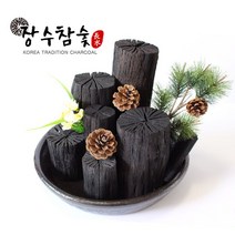 [달팽이 보금자리] 장수참숯 솔가지가습기 2호 공기정화숯 가습용숯 백탄 10428EA, 달팽이 보금자리 본상품선택