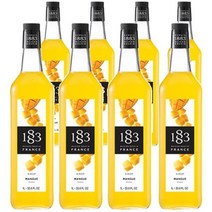 동서 식품 1883 망고시럽 1000ml 스무디 칵테일 홈카페 에이드, 8개