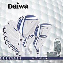 신품 2022 다이와 니콜 여성골프채풀세트 캐디백 세트 포함