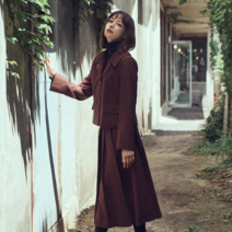 지스튜디오 지스튜디오 22FW 아이코닉 체크스커트